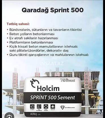 qaradağ daşı: Məhsul: Holcim Qaradağ sement seriyası – ECOPlanet İnşaatçı 300 — 4