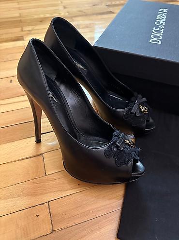 Tuflilər: Tuflilər, Dolce & Gabbana, Ölçü: 36.5, rəng - Qara, Yeni — 3