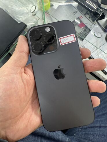ноутбуки для программистов: IPhone 16 Pro, Б/у, 256 ГБ, Black Titanium, 99 %