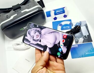 часы appl: Samsung Galaxy S8, Колдонулган, 256 ГБ, түсү - Боз, 1 SIM, 2 SIM, eSIM