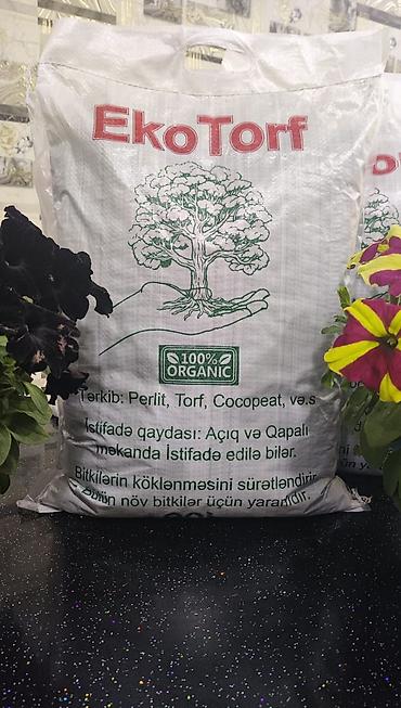 torf qiyməti: Torf satilir 100 dene cox goturulse endirim olacaq guller ve agaclar — 1