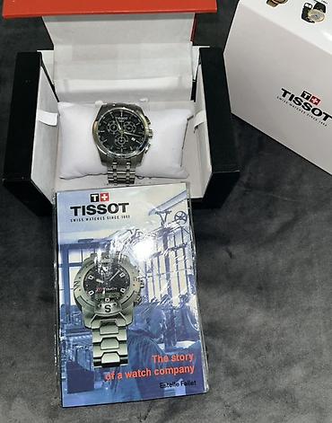 tissot 1853 saat: Tissot kişi qol saatı – orijinal qutu və materiallarla - Brend — 1