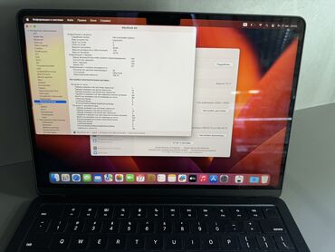 macbook air 2020 m1: Ультрабук, Apple, 12 ГБ ОЗУ, 13.5 ", Новый, Игровой, память HDD + SSD