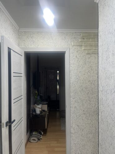 бишкек квартира 1 комнат: 2 комнаты, 46 м², 104 серия, 5 этаж, Евроремонт