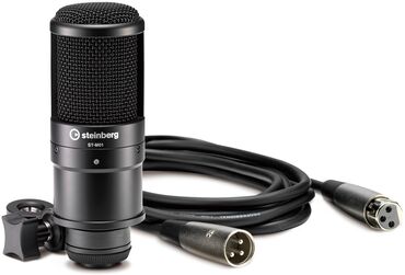 Микрофоны: Конденсаторный микрофон ST-M01 и XLR-кабель для микрофона