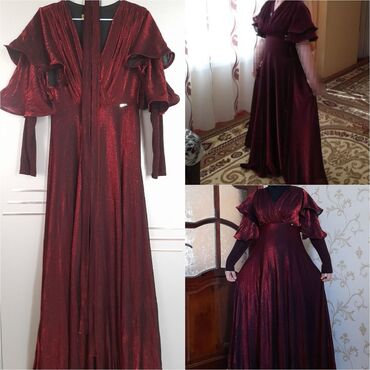 2 el geyimler: Вечернее платье, Макси, L (EU 40)