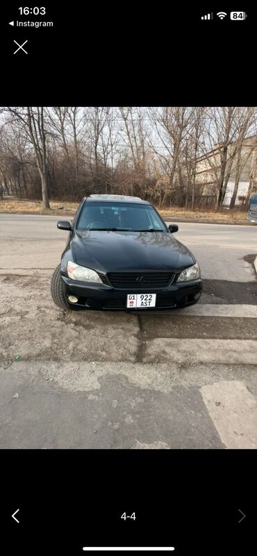 Lexus: Lexus IS: 2000 г., 2 л, Робот, Бензин, Седан