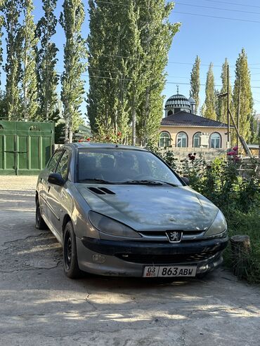 обмен машина ош: Peugeot 206: 2002 г., 1.4 л, Автомат, Бензин, Хэтчбэк