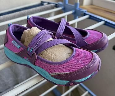бирюзовый: Детские кросс-балетки Merrell Kids/Junior - Размер: EU 34 - Цвет — 1