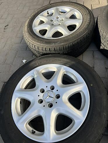 Шиналар жана дисктер: Дөңгөлөктөр монтажда 235 / 60 / R 17, All-season, Колдонулган, Комплект, Жеңил унаалар, Куйма, тешиктери - 5 — 3