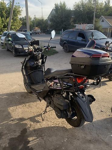 японские скутер: Продаю самурай 
Пробег 1800
Авто запуск
В круг защита
Влож зад тормоз — 2