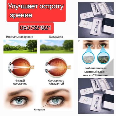 Для зрения очки: Графеновый очки для улучщени остроты зрение. Уменьшение зрительного — 2