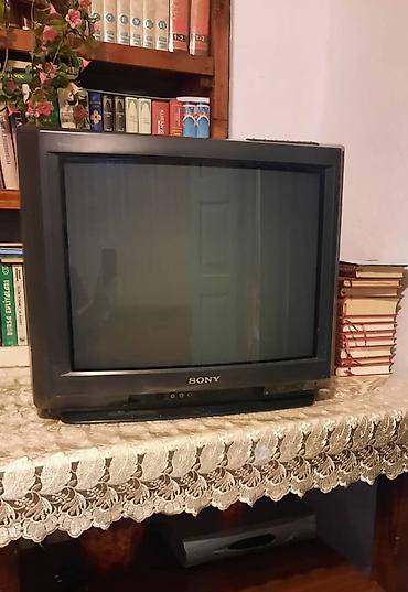 cd disk: Телевизор Sony Trinitron (ЭЛТ) - Диагональ экрана ориентировочно — 1