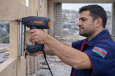 Kzubr KEN-1022J Elektrik Dəzgah Tipli Dırnaq Vuran (Electric Nailer)