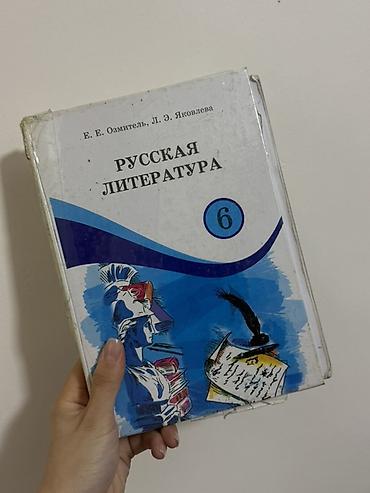 line 6: Продам комплект учебников за 6 класс. В комплект входят: • Литература — 3