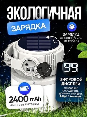 ночник астронавт: Кемпинговый фонарь на солнечных батареях (зарядка USB- Type-C)