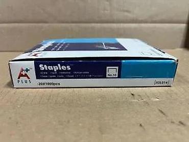 Heftalice: A+ Plus spajalice za heftalicu – No.10 - Tip: spajalice (heftice) za — 8