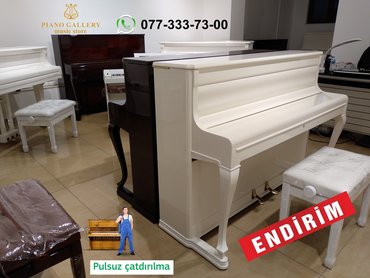 turetskie muzykalnye instrumenty: Böyük Endirim! Pianino, Elektropianino və Royallara Böyük Endirim!