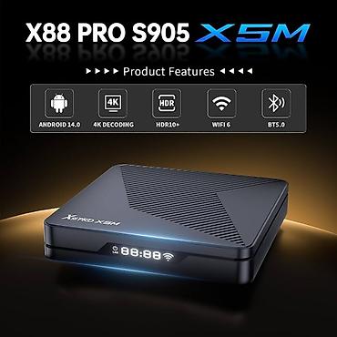 Aksesoari za TV i video: X88 PRO X5M Android TV Box Uz uređaj dobijate iptv televiziju, filmsku — 4