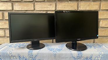 core i3 10100: Монитор, Acer, Б/у, LED, 18" - 19" — 1