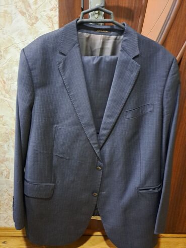 Мужская одежда: Костюм 3XL (EU 46), цвет - Серый