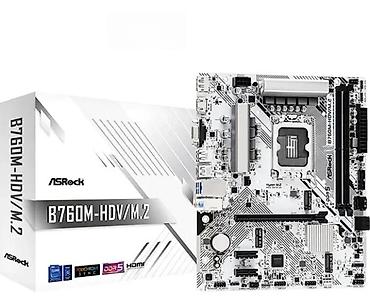 Matične ploče: ASRock B760M-HDV/M.2 – Micro-ATX matična ploča za Intel 12./13./14 — 2