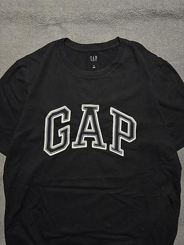 oversize tshirt: Futbolka, Gap, M, rəng - Qara — 2