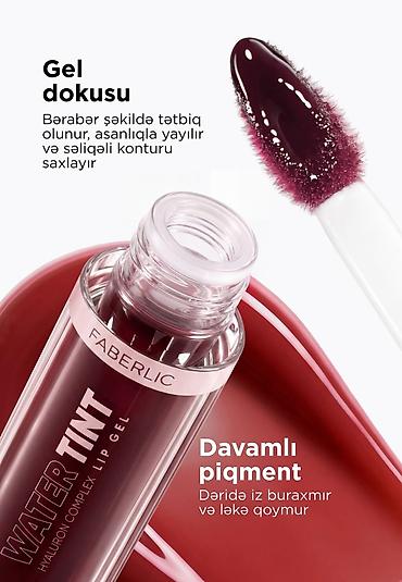Gözəllik və sağlamlıq: Water Tint – dodaqlar üçün nəmləndirici tint - Hyaluron kompleksi ilə — 4