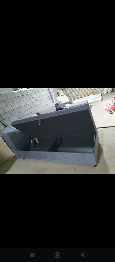 Прямые диваны: Мягкая мебель ручной сборки. - Прямой диван-кровать с раскладным — 13