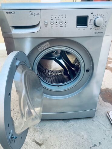 Mətbəx mebeli: Paltaryuyan maşın Beko, 5 kq, Avtomat, Qurutmasız, Kredit yoxdur