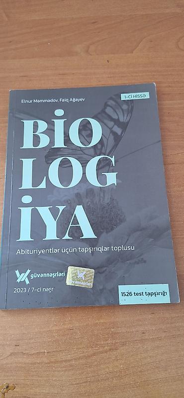 Biologiya – Abituriyentlər üçün tapşırıqlar toplusu (1-ci hissə) -