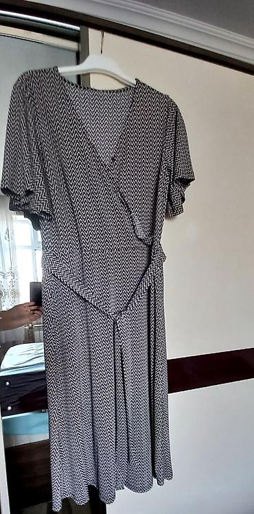 мельхиор цена: Повседневное платье, Миди, Zara, XL — 8