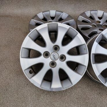 Диски: Литые Диски R 15 Enkei, Комплект, отверстий - 4, Б/у — 9