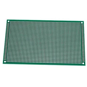 запчасти: İki Üzlü Deşikli Plata – Pertinax 9x15 sm Elektronika layihələri üçün — 1