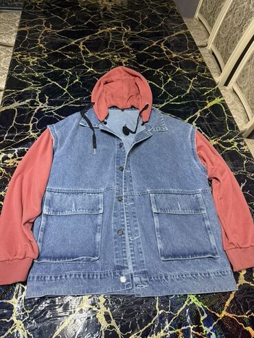 uzun pencekler: Svitşot, rəng - Mavi