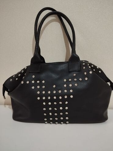 Çantalar: Sumka təmiz dəri en 35 25 sm 3, 4 dəfə islənib — 11