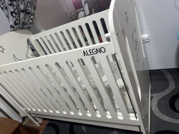 uşaq sortiki: Alegno firmasi ushag yatagi satilir qiymet 100 azn cizigi sinigi