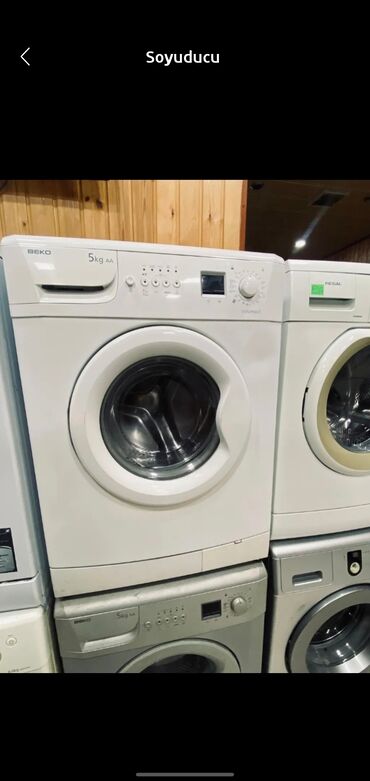 Paltaryuyan maşınlar: Paltaryuyan maşın Beko, 5 kq, İşlənmiş, Avtomat, Kredit yoxdur, Ödənişli çatdırılma
