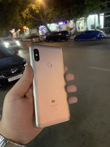 xiaomi hybrid: Xiaomi Redmi Note 5, 64 ГБ, цвет - Золотой, 
 Отпечаток пальца, Face ID