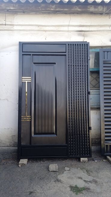 Откатные ворота: Металлические, Автоматические, Для частного дома, Для магазина, Для холодильника, С калиткой, Оптом, Новый, Бесплатная установка — 9