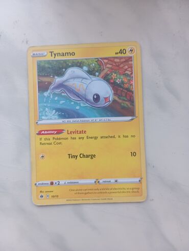 Kolleksiya kartları: “Tynamo” pokemon card
NO. 602
10/15
2022