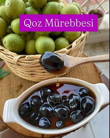 крыжовник murebbesi: Qoz mürəbbəsi 1ltr 15manat — 1