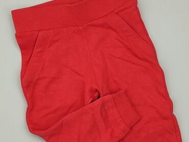 zara czerwony kombinezon: Sweatpants, Lupilu, 9-12 months, condition - Good