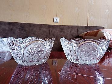 Digər dəstlər və servizlər: Məişət qabları dəsti 2ci əl - 2 ədəd dekorativ porselen oval boşqab — 3