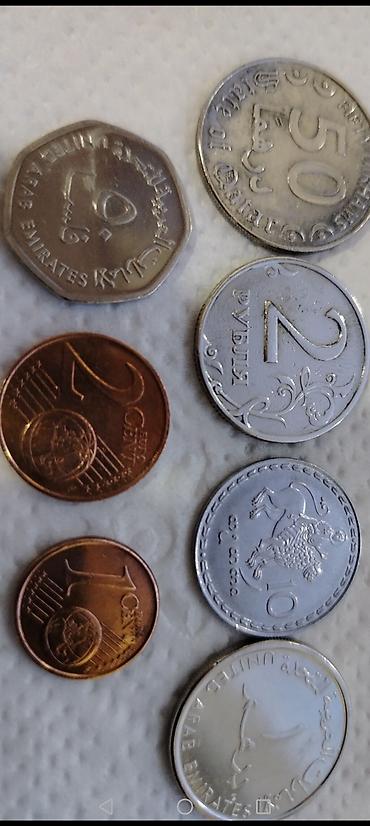 50 cent: Məhsul: Xarici sikkələrdən ibarət kiçik kolleksiya Təsvir: - Müxtəlif — 2