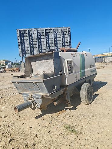 Alətlər: SCHWING treyler tipli beton nasosu. turbaları yoxdur. nasos beton — 2