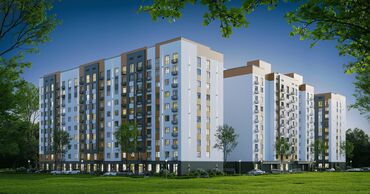 раб гор квартира: 2 комнаты, 75 м², Элитка, 5 этаж, ПСО (под самоотделку)