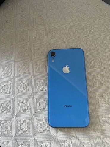 рассрочка без участия банка: IPhone Xr, Б/у, 64 ГБ, Голубой, 91 %