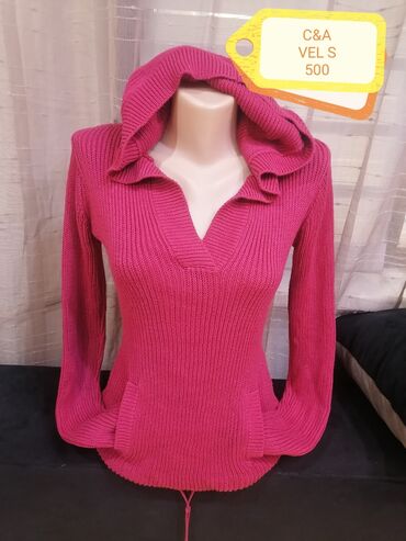 Women's Sweaters, Cardigans: S (EU 36), Cotton, Other type, Single-colored