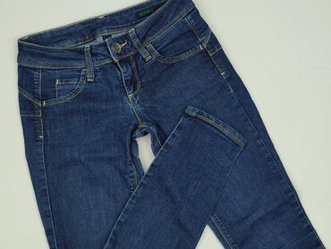 spodnie dresowe dynamic: Benetton, Jeansy damskie, rozmiar S